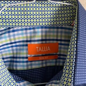 Tallia blue dress shirt